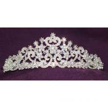 Good Quality Mini Discount Fashion Custom Wedding Tiara Shiny Crystal Bridal Crown